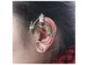 Vintage Ear Cuff Örhängen Dragon Punk Womens Mens Clip på örhänge Smycken Partihandel