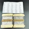 Wholesale- Free shipping 500pcs 1/4w 0.25w 5% Carbon Film Resistor Kit 50 Values Assortment Pack Mix Selection (1R~10M ohm)