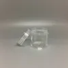 10ML G 명확한 플라스틱 주전자의 용기 Eyshadow 메이크업 네일 파우더 샘플을위한 리필 가능한 화장품 용기 병