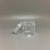 10 g ml rund plastkräm tom burk kosmetisk behållare prov burk display fodral kosmetisk förpackning 10 ml mini plastflaska