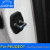 4 Pz/lotto ABS Car Door Lock Protezioni Coperture Per Peugeot 301 308 308S 407 408 508 RCZ 2008 3008 4008 5008 Car-Styling QCBXYYXH