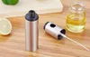 Stainless Steel Olive Pump Spraying Oil Bottle Sprayer Can Cookware Kitchen Cooking Tools