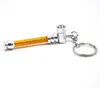 TOPPUFF gros alluminum mini pipe porte-clés ultra-petit vaporisateur portable shisha bouts de bouche cure-pipes