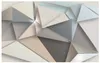 カスタムポールペーパー3Dモダンテレビバックグラウンドリビングルームベッドルーム抽象アートウォール壁画幾何学的壁壁紙297m