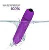 Kraftfull 10 hastighet Vibrerande Mini Bullet Form Vattentät Vibrator G-Spot Massager Sexleksaker För Kvinnor Vuxen Toy Products