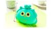 Mini Lovely Cortoon Coin Bag med 26 olika tecknat Silica Gel Hand Bag gratis DHL Shiipping