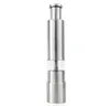 Stainless Steel Pepper Grinder Hand Salt Grinder Mills Silvery Thumb Push Salt Spice Sauce Mill Grind Stick Tool Kitchen Gadgets KD1