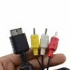 500 stks Veel Audio Video AV-kabel naar RCA voor PlayStation voor PS3 voor Sony Full Needle