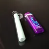 Nuevo con boquilla para cigarrillos, accesorios para bongs de vidrio al por mayor, pipa de agua de vidrio para fumar, envío gratis