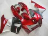 Novo corpo quente kit de carenagem para Honda CBR919RR 98 99 vinho vermelho prata carenagem set CBR 900RR 1998 1999 OT24