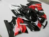 Full ABS plastkroppsdelar Fairing Kit för Honda CBR60O F2 91 92 93 94 Röda svarta Fairings CBR600 F2 1991-1994 Oy41