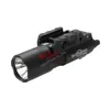 Тактический фонарь SF X300 Ultra LED Gun Light X300U подходит для пистолетов с планками Пикатинни или универсальными направляющими для прицела черного цвета