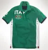 2016 Summer Polo Shirt Sailing Team Race BR CAN GER ITA Espagne Pays Marque Hommes T-shirt de sport à manches courtes Mexique UAE SUI NW