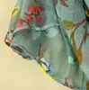 New Design Florial Voile Cotton Scarf light color Fashion Bird Tree Flower Print Circle Scarf Large Size Long Scaves Women infinity Scarfs