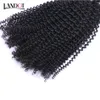 Mongoolse Kinky Krullend Maagd Haar 3 Stuks Onverwerkte Mongoolse Krullend Menselijk Haar Weave Bundels Afro Kinky Krullend Haar Natuurlijke Kleur Dyesable