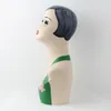 Fiberglass Female Hand Painted Mannequin Head For Jewelry Hat And Wig Display Collection Decoration EMS 203S4424212