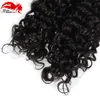 7A Hannah Products Virgin Hair Deep Wave Människohårsbuntar Väver 100g/st Obearbetad djupt lockigt hårförlängning