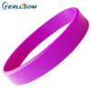 100PCS/Lot High quality Kinds of solid silicone bracelets for Events Y061605