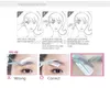 Prix de gros Livraison rapide par courrier 20 pièces femmes couleur rose sourcils ciseaux avec peignes