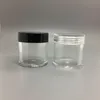 10G ML Round Plastic Cream Empty Jar Cosmetic Container Sample Jar Display Case Cosmetic Packaging 10ML Mini plastic bottle