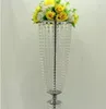 Personnalisez nouvellement les vases en plastique acrylique transparent pour les arrangements floraux de mariage