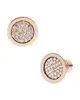 أزياء 6styles الذهب مطلي بالذهب GoldSilverrose Gold Mk Tone Lock Key Key Rhinestone Style Logo Stud Marts 8689318