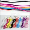 3.5mm Aux Cable Colorful Flat Auxiliary Audio Cable Male to Male Cord Universal For MP3 Headphones Speaker MP4 Cell Phones