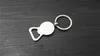 Free Engraved Bottle Opener Keyring Personalized Wedding Favor Keepsake key chain keychain round metal alloy keyring