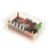 Freeshipping TDA7492P Trådlös Bluetooth 4.0 HiFi Audio Digital Amplifier Board Acrylic Shell