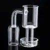 Terp Vacuum Quartz Vacuum Banger Domeless Nail Smoknig Accessories with Polished Joint For Dab Oil Rigs Glass Bongs