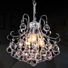 Hanglampen Kroonluchter Modern E14 K9 Crystal 4 Lights 20W 110-240V 85-265V 40 * 40 * 41 Studiekantoor, Eetkamer, Slaapkamer, Wonen