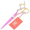 6.0Inch Meisha Purple Hair Thinning Scissors Professional Hairdressing Scissors JP440C Hair Product/Shear Hairdressing Salon,HA0267