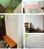 3D Taş Kare Tuğla PE Köpük Duvar Kağıdı Posterler Duvar Çıkartmaları Duvar Dekor Oturma Odası Mutfak Ev Geliştirme