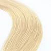 #613 цвет высокого качества бесшовные девственные человеческие волосы кожи уток ленты в наращивание волос Slik прямая Лента на расширение 100 г за штуку