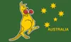 Australian boxing canguro Flag 3ft x 5ft Banner in poliestere Flying 150 * 90cm Bandiera personalizzata all'aperto