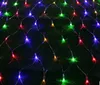 6メートル* 4m 672 LEDツリーメッシュの天井の家の壁の妖精のひもネットライトきらめきランプのガーランドクリスマスの休日の装飾