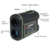Livraison gratuite 600M Distance Laser Finder Télémètre de golf en plein air M / Y Mètre Mesureur de vitesse Télescope monoculaire