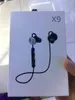 X9 Magnetyczny Słuchawki Bluetooth Słuchawki Bezprzewodowe Słuchawki Stereo Sporty Uruchamianie Zestaw Słuchawkowy Earbuds Mic dla iPhone 8 7 7 plus Samsung Note 8