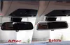 Acessórios do carro para volvo xc60 s60 v80 s80 v40 modificado interior espelho retrovisor quadro tampa decorativa guarnição tira abs adesivo