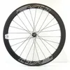 700C 50 mm djup landsvägscykel kolfiberhjul 23 mm bredd clincher/rörformad cykel superlätt flyghjulssats