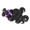 Sites Web de cheveux Bundle Naturel Noir 3pcs brésilien body wave bundles faisceaux pas chers d'armure à double tirage, aucun rejet, sans enchevêtrement