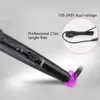 Intercambiáveis ​​3 em 1 Cabelo Curler Set Pro Cabelo Curling Iron Tourmaline Ceramic Curling Cabelo Wand elétrica monofuncional Curler US Plug UE