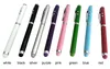 4 i 1 Laserpekare LED Torch Pekskärm Stylus Ball Pen för smart telefon Drop Whole6783859
