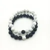 8mm Mens Balance Beads Natural Stone Yoga Strands Armbanden voor Dames Liefhebbers Paar Charms Mode Jewlery