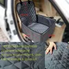 Pet Seat Cover Grey Front Waterproof Washable Dog Car Seat Cover Protector with 1 Pcs Pet Seat Belt for Small Medium Dogs Car SU8751382