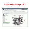 Utilizzato per lo strumento di diagnostica automatica Vivid Workshop V10.2 Dati di riparazione automobilistica versione 10.2 Versione 2010 più recente
