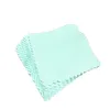 100 pièces argent bijoux nettoyage chiffon de polissage essuyer tissu flanelle argent tissu de nettoyage 8x8cm301Z