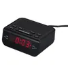 Freeshipping New Arrival Digital Alarm Clock FM Radio z Dual Alarm Buzzer Snooze Sleep Timer Czerwony LED Czas Wyświetlacz Home Desk Radio Clock