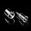 Flat Top Quartz Banger 4mm Bottom XL 24mm OD Kvinnlig hane 10mm 14mm 18mm 45 ﾰ Domeless Nails Hookahs for Smoking Pipe Water Bong