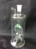 Färgglada glasmaneter utan elektronisk, unika oljebrännare glasrör Vattenrör glasrör oljeriggar rökning med dropper